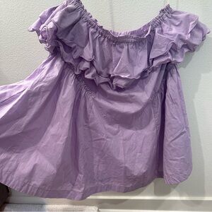 Free People Lavender Have a Thing for You Mini Dress